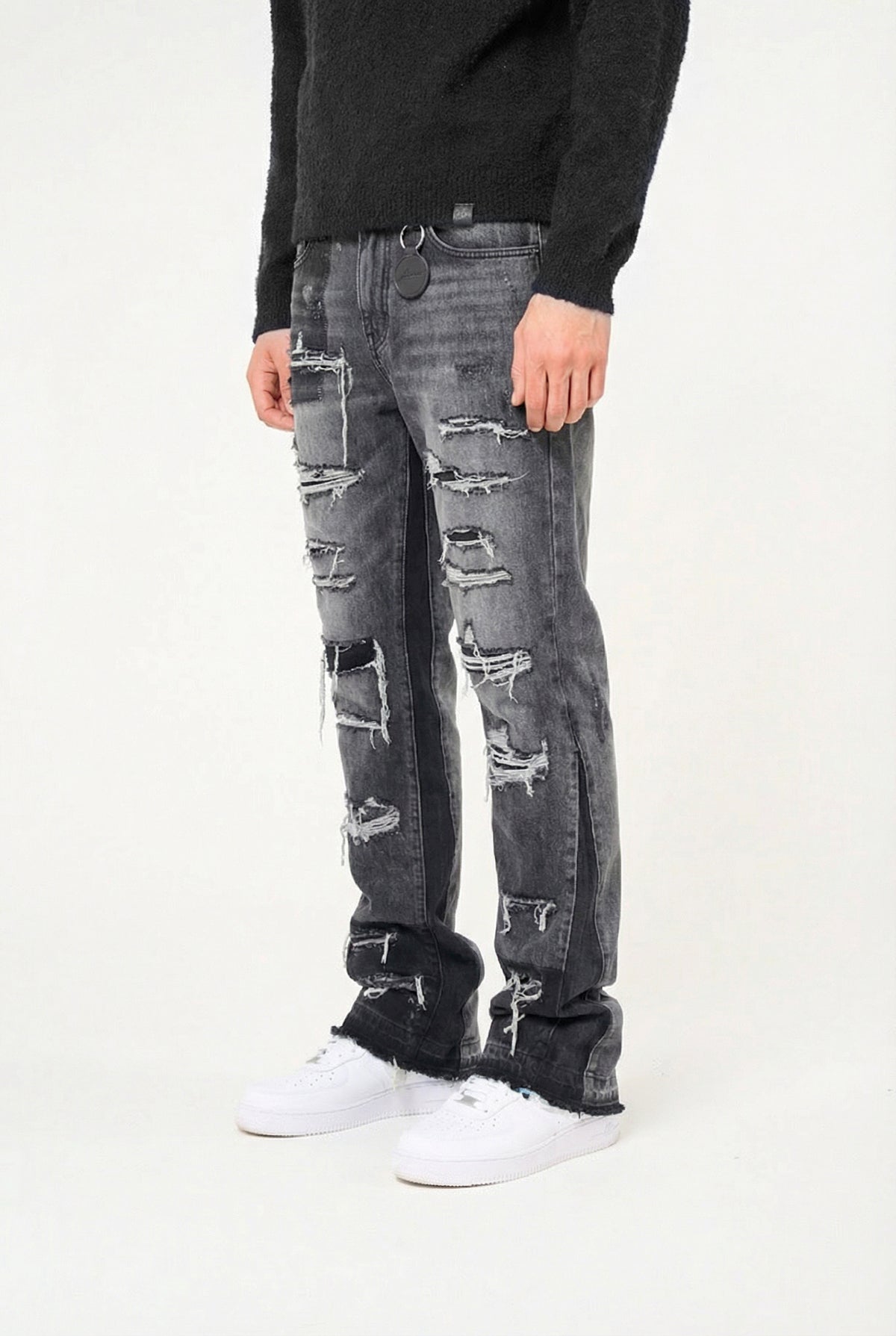 Imola Midden Grijs Denim
