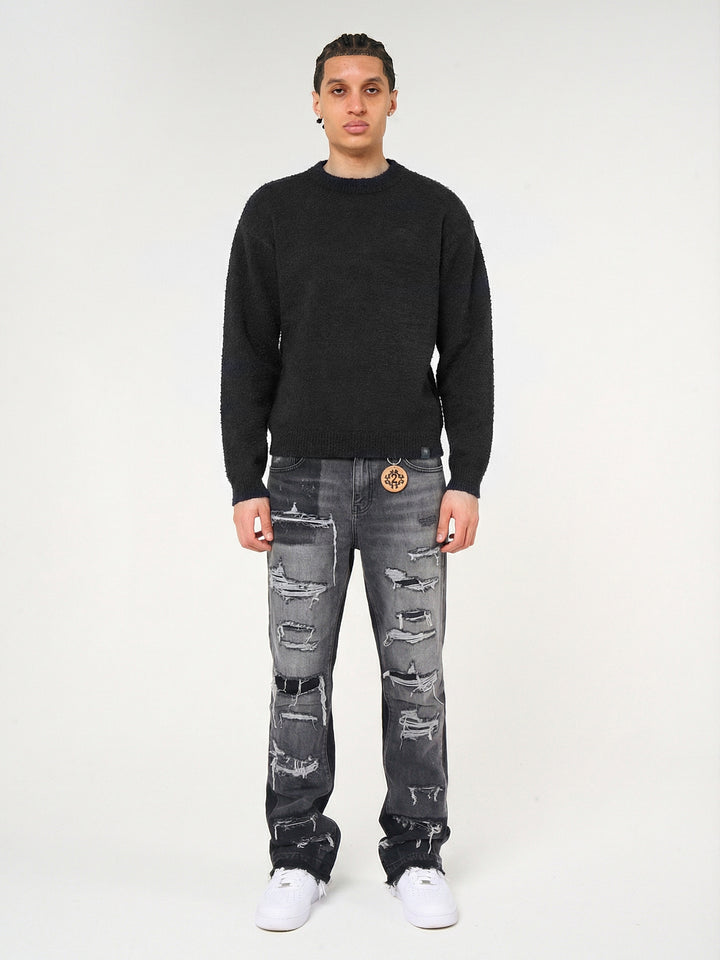 Imola Midden Grijs Denim