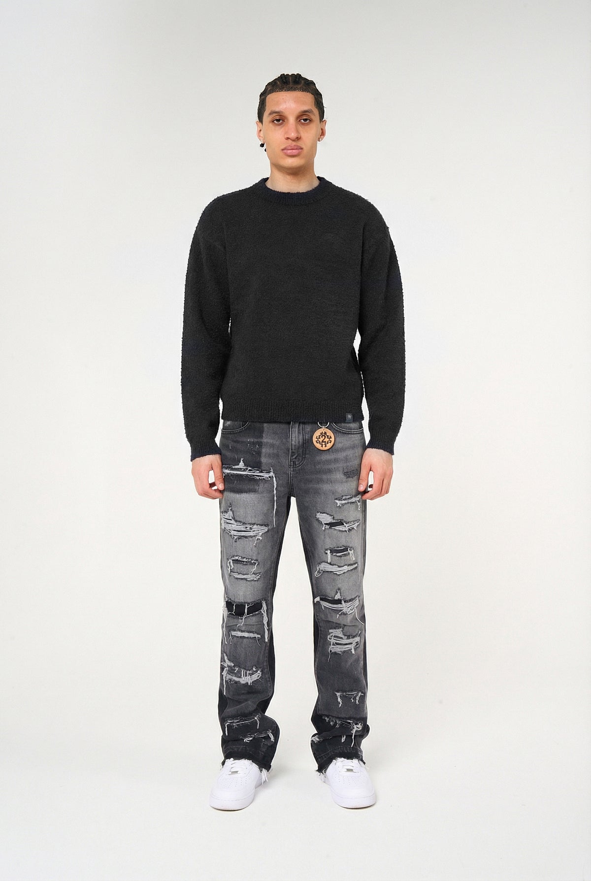 Imola Midden Grijs Denim