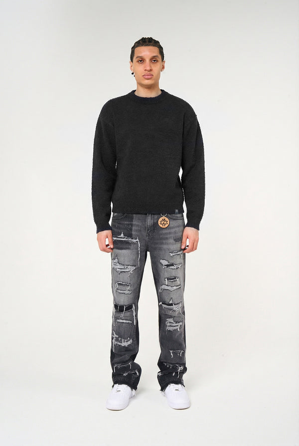 Imola Midden Grijs Denim