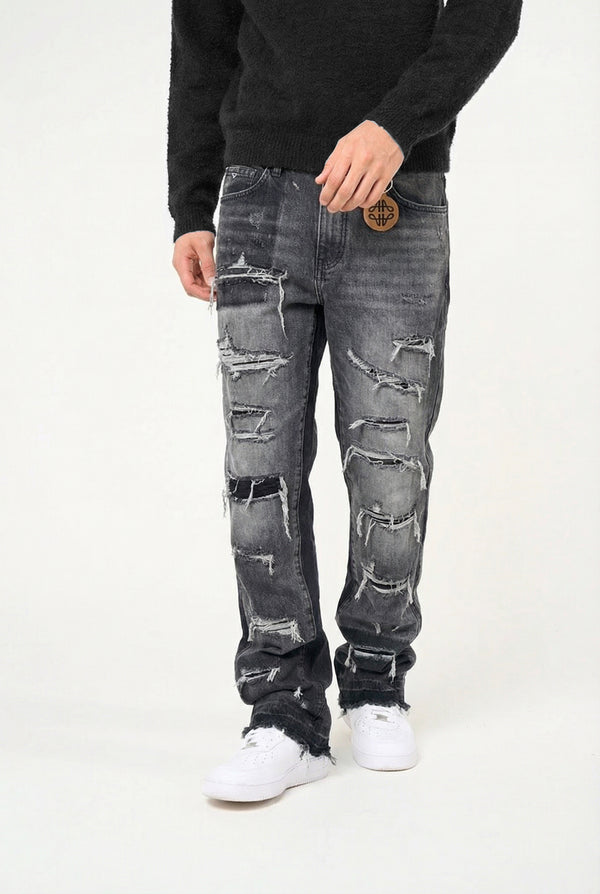 Imola Midden Grijs Denim