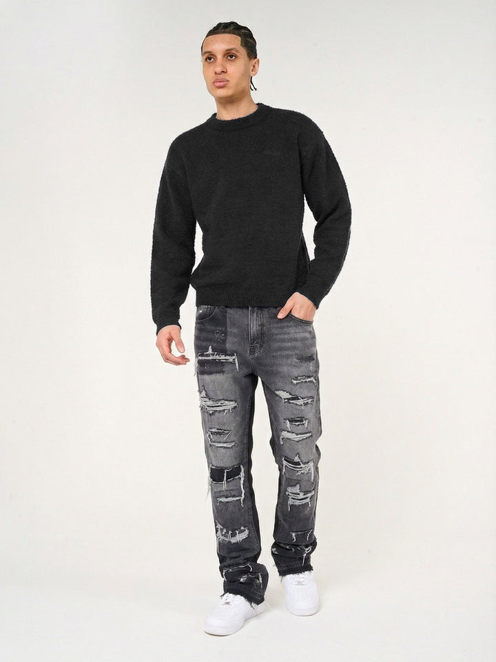 Imola Midden Grijs Denim