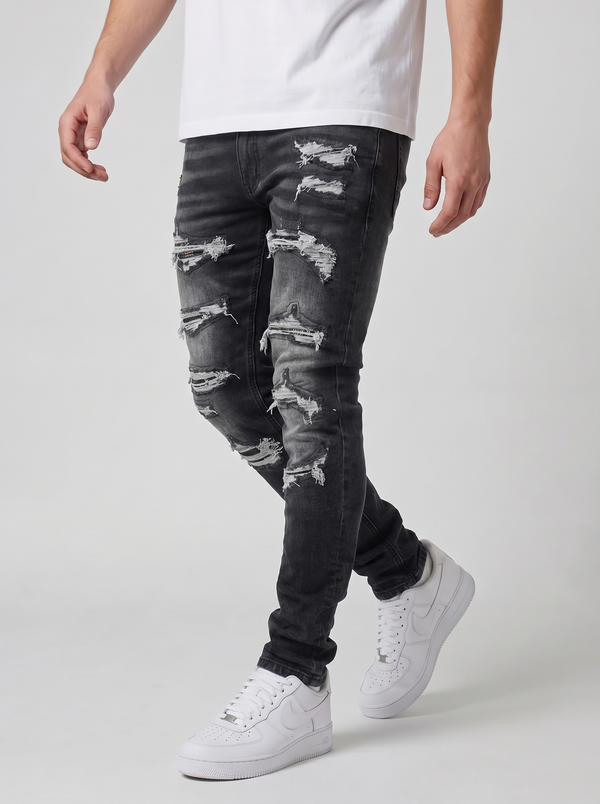 Jacopo Jet Black Jean