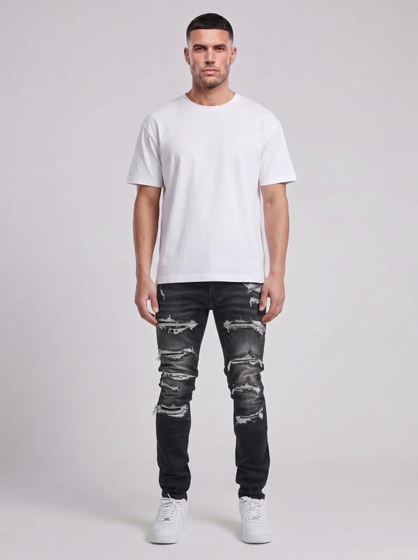 Jacopo Jet Black Jean