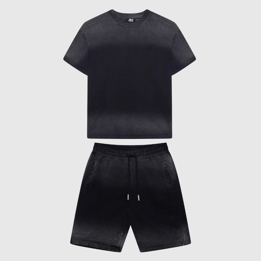 Levanto Gewassen Zwart Set