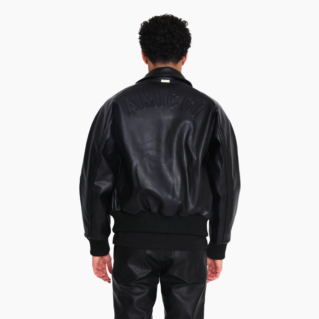 Guiseppe Bikerjack zwart
