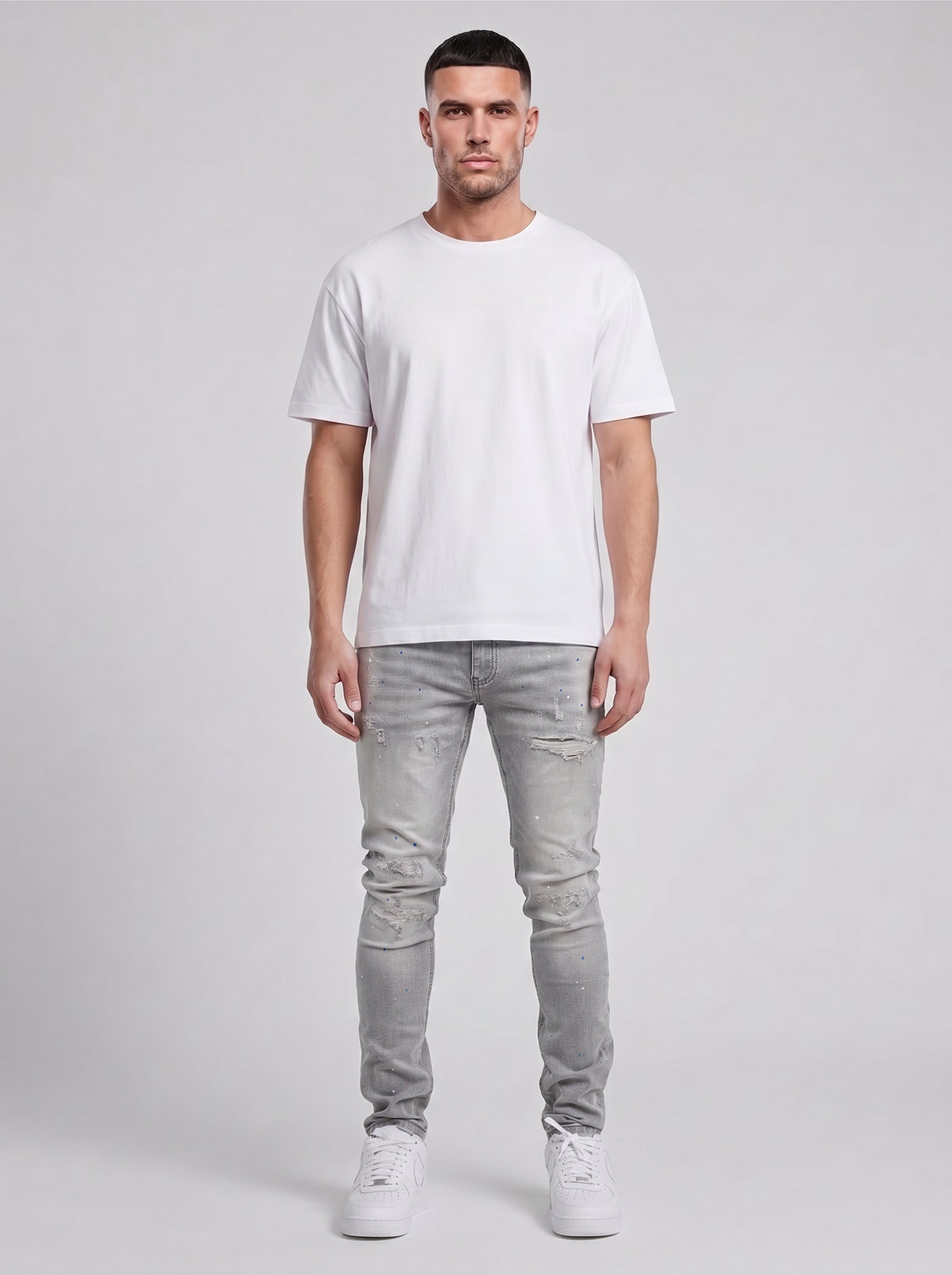 Lumber Grey Skinny Jean