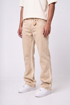 Maranello Beige Flare Denim