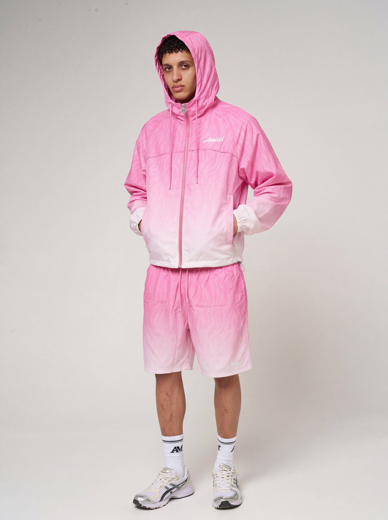 Luciano Windbreaker Pink
