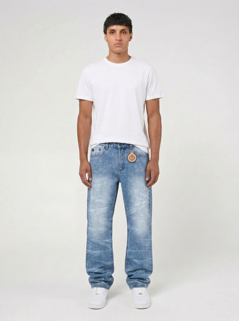Sienna Lichtblauwe Flare Denim Jeans