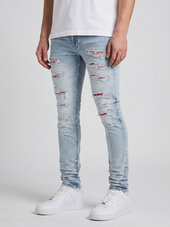 Sanko IJs Rode Denim