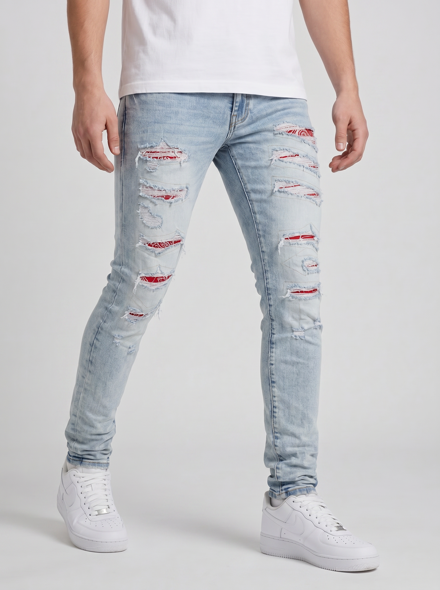 Sanko Bandana Skinny Jean
