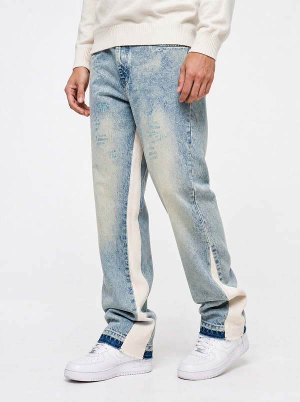 Maranello Tinted Blue Flare Jean