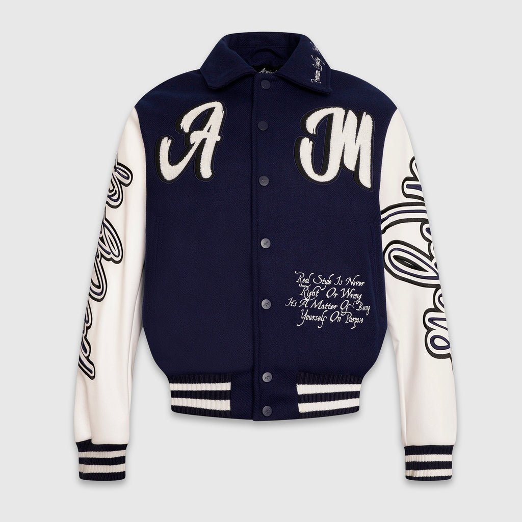 Guilliano Wool Varsity Jacket