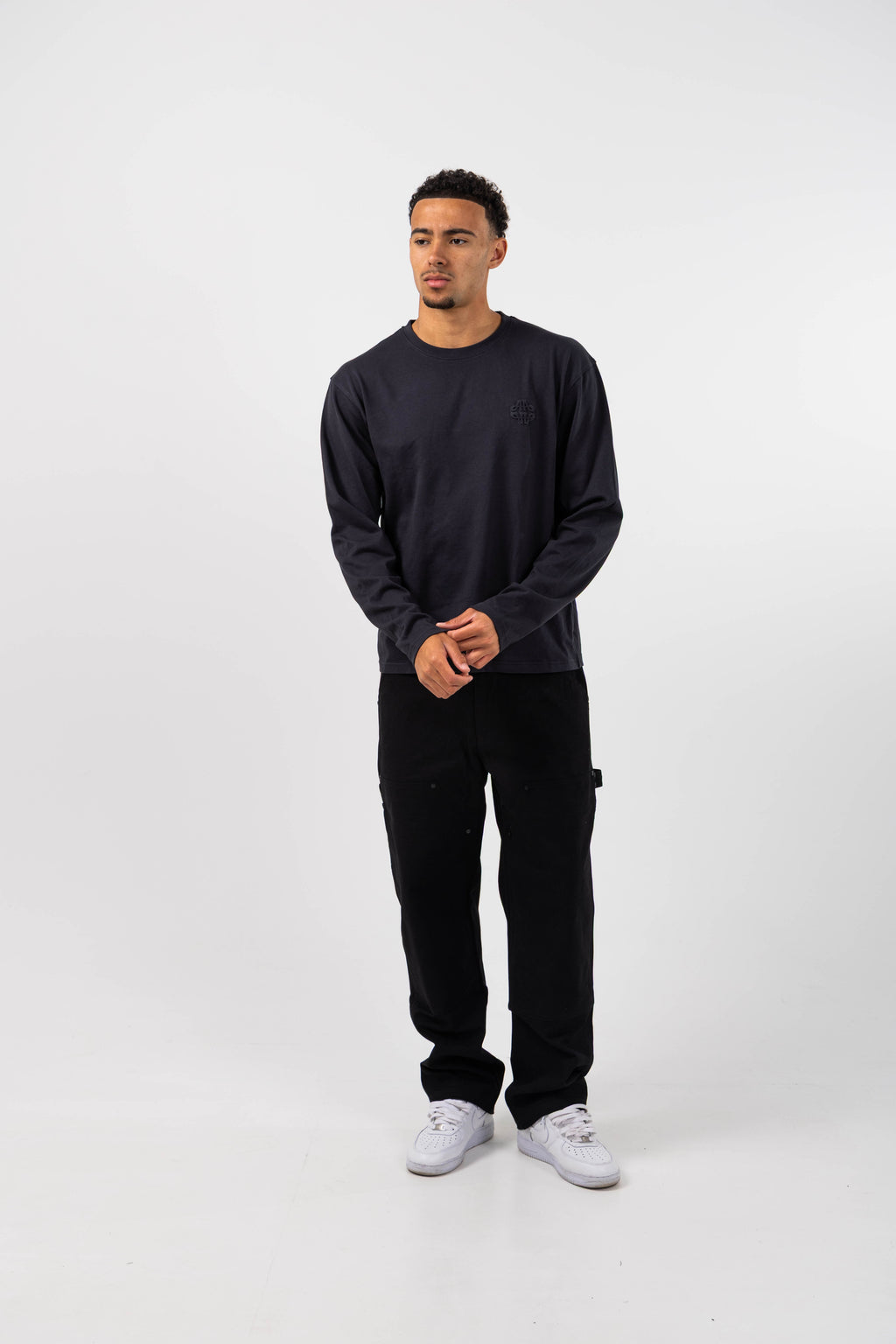 Doakes Longlseeve Black T Shirt