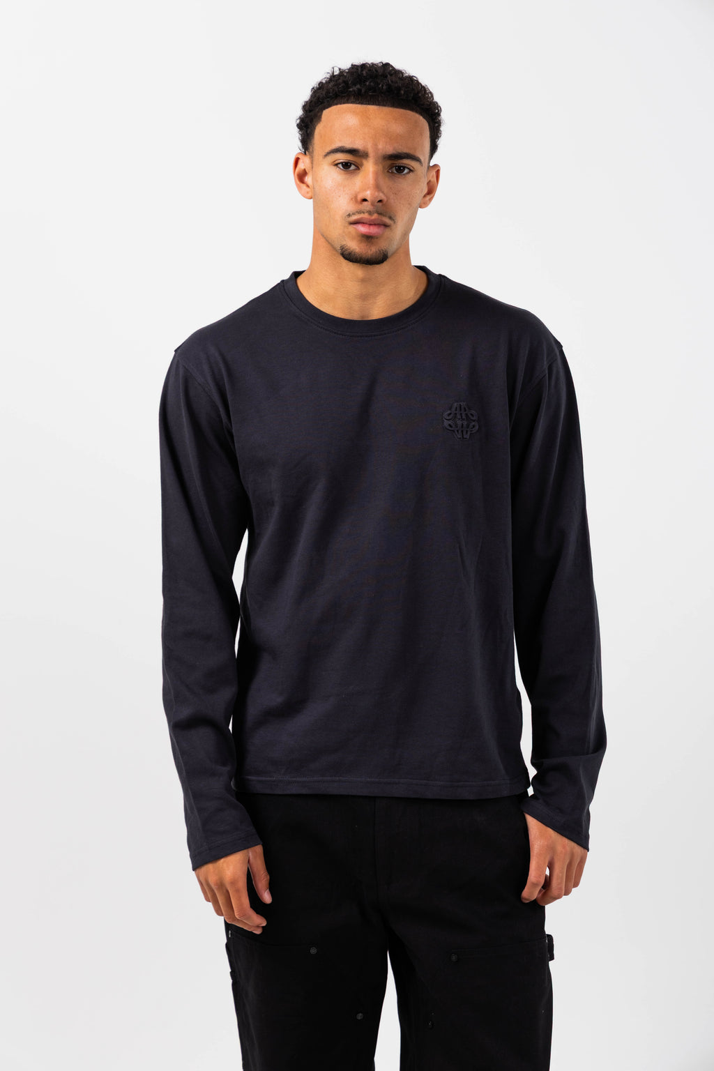 Doakes Longlseeve Black T Shirt