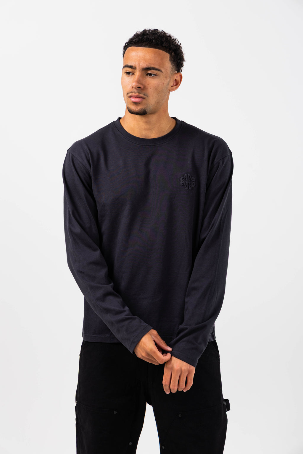 Doakes Longlseeve Black T Shirt
