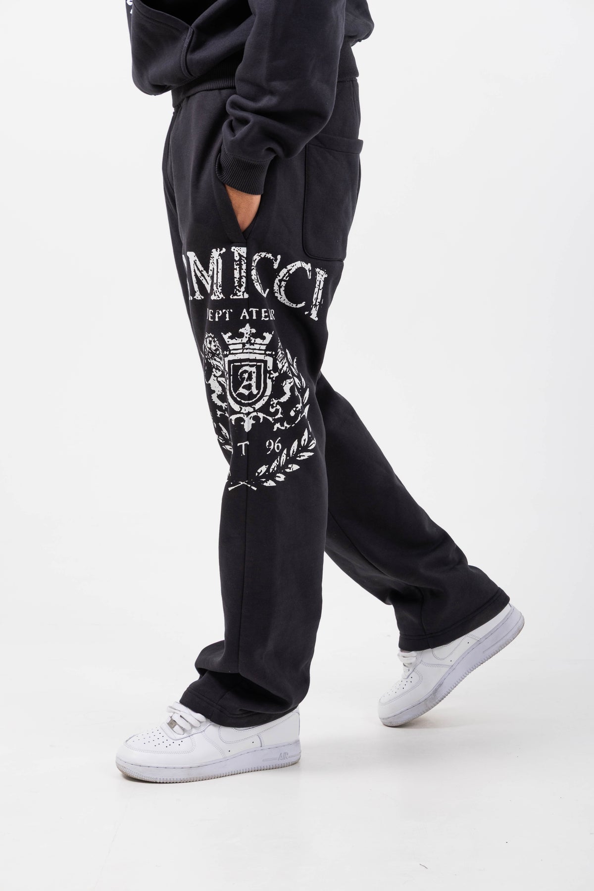 Napoli Black Emblem Jogger