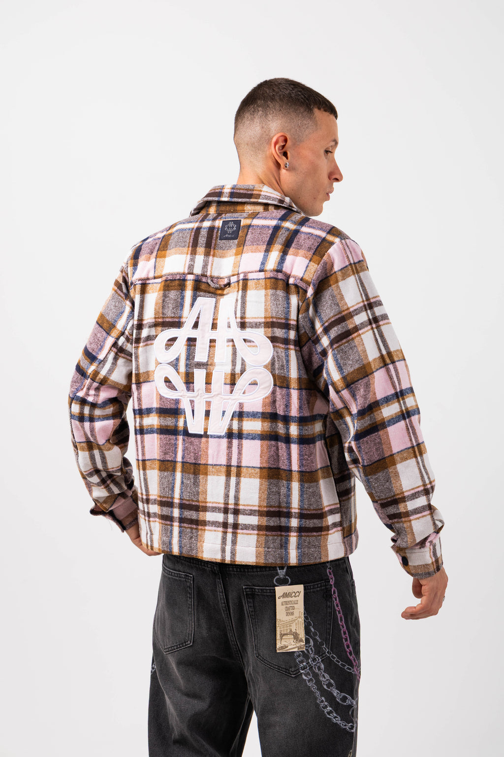 Nico Pink Flannel Shirt