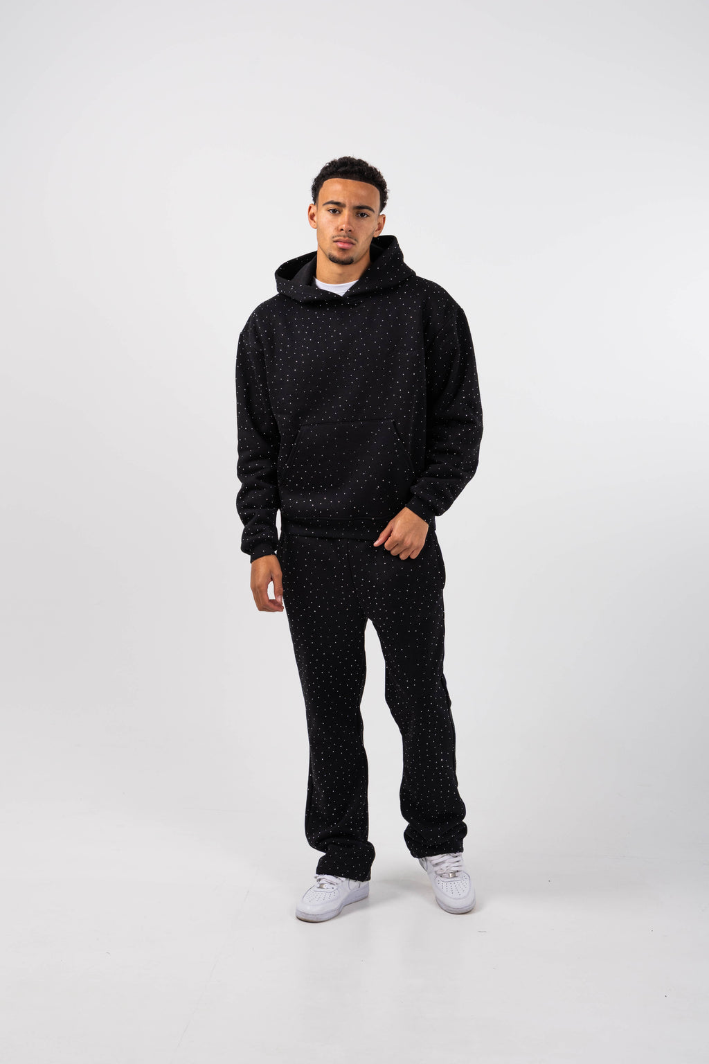 Massimo Embellished Black jogger