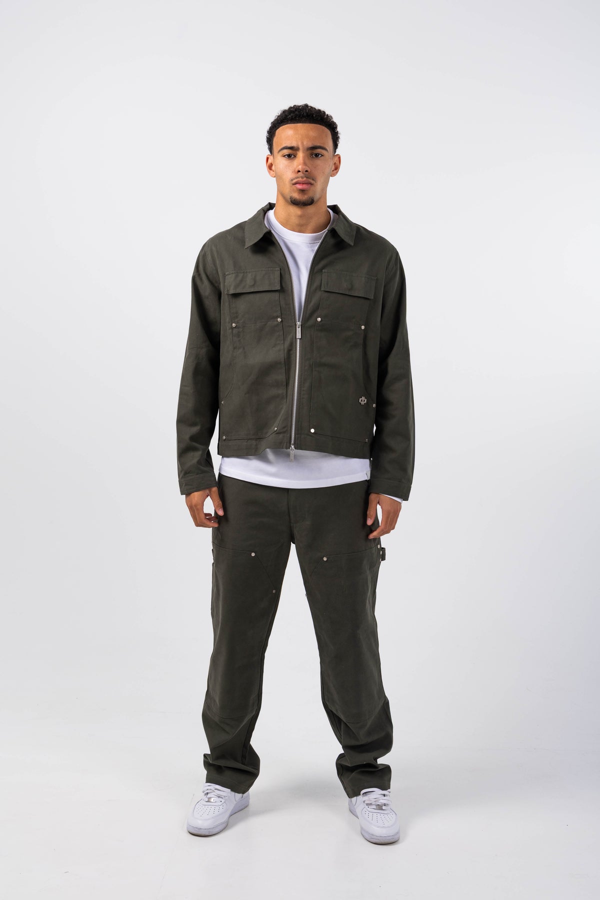 Wyatt Khaki Twill Broek