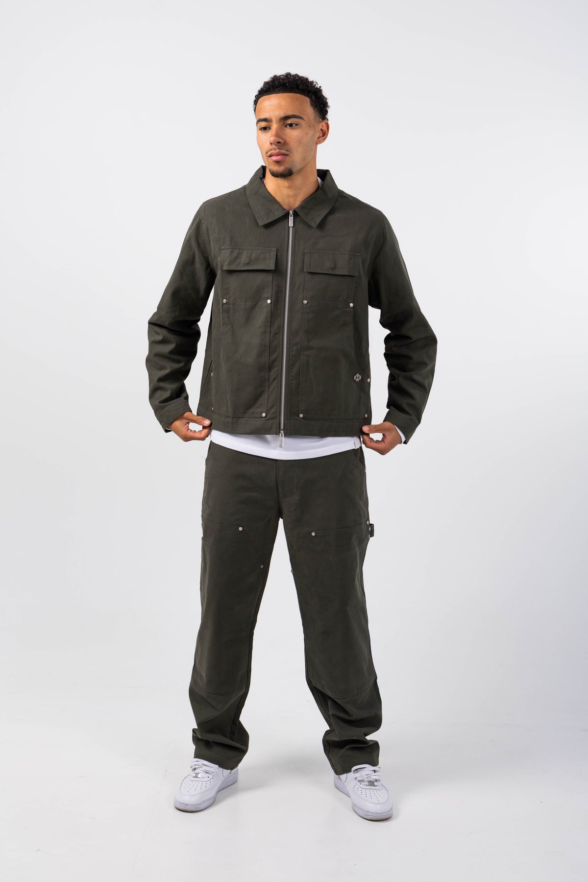 Wyatt Khaki Twill Broek