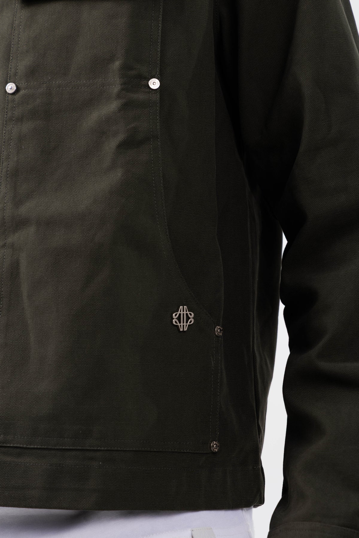 Wyatt Khaki Twill Overshirt