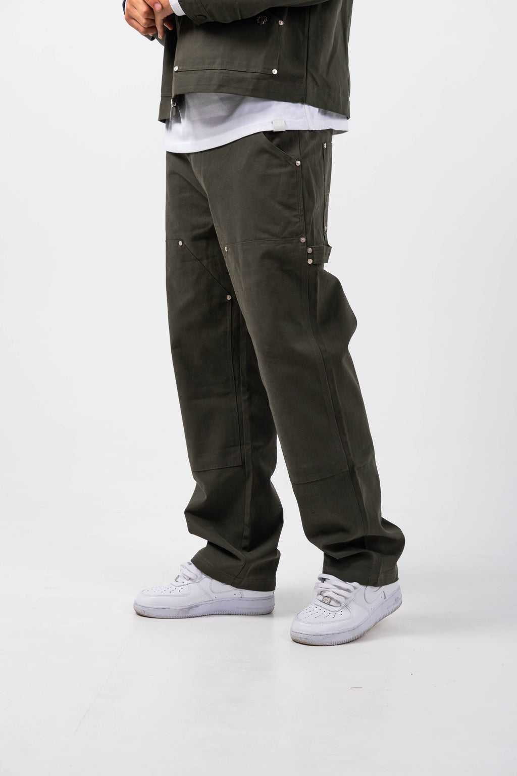 Wyatt Khaki Twill Pants