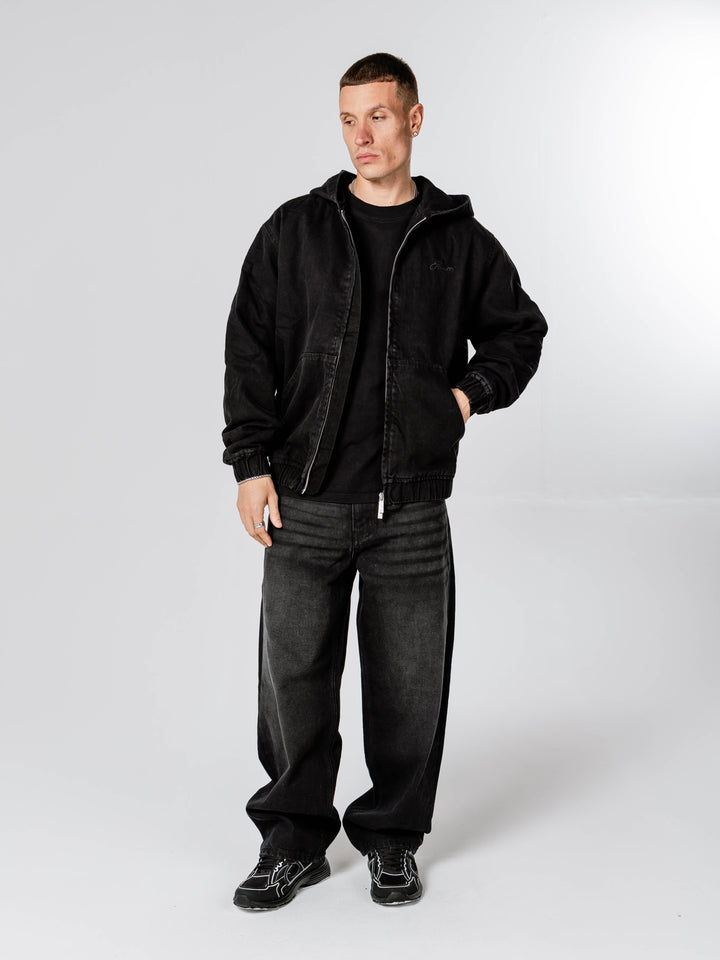 Calabria Black Baggy Jean