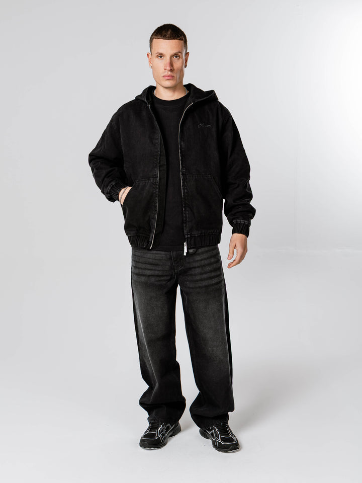 Calabria Black Baggy Jean