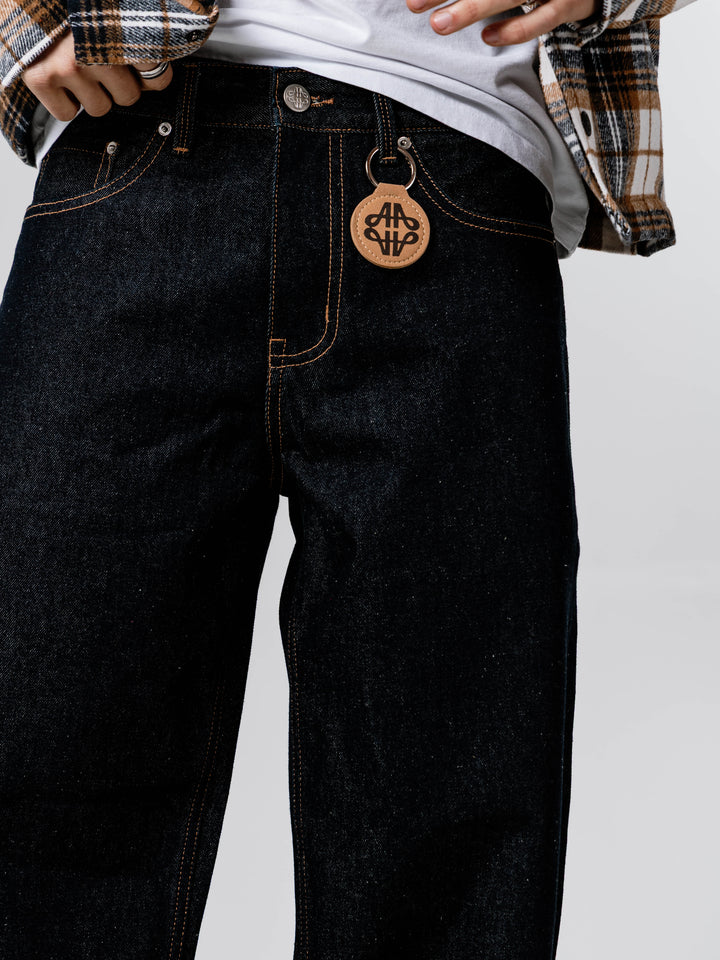 Calabria Raw Baggy Jean