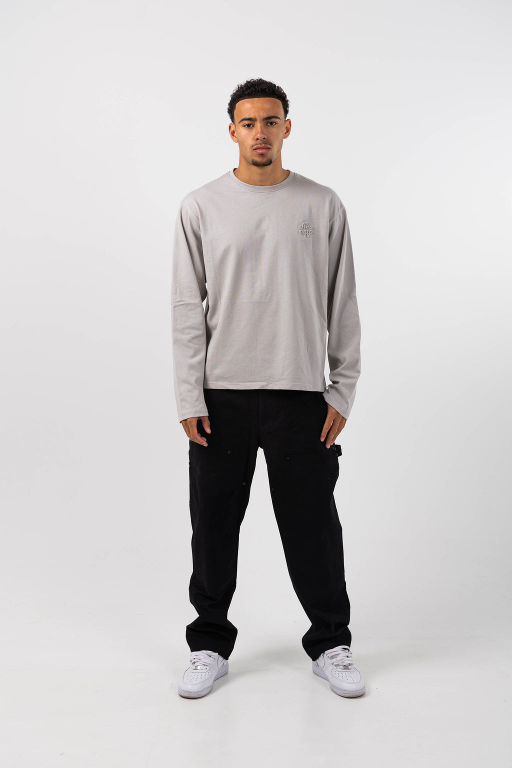 Doakes Longlseeve Grey T Shirt