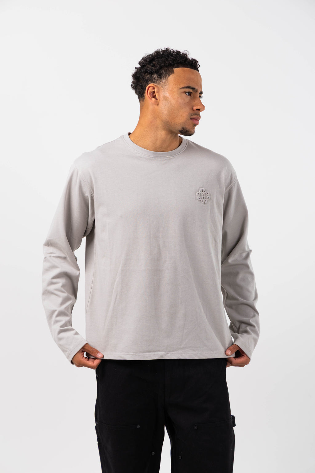 Doakes Longlseeve Grey T Shirt