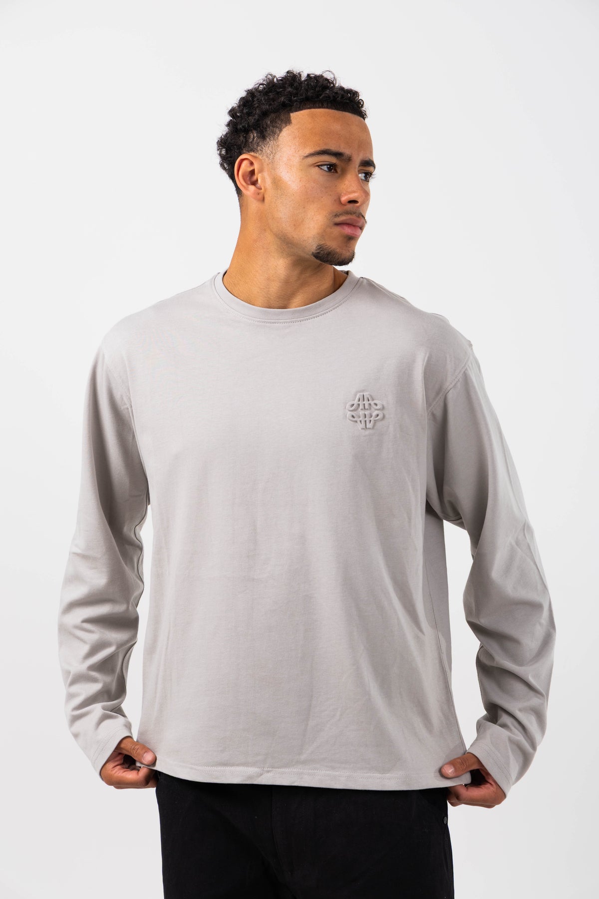 Doakes Longlseeve Grey T Shirt