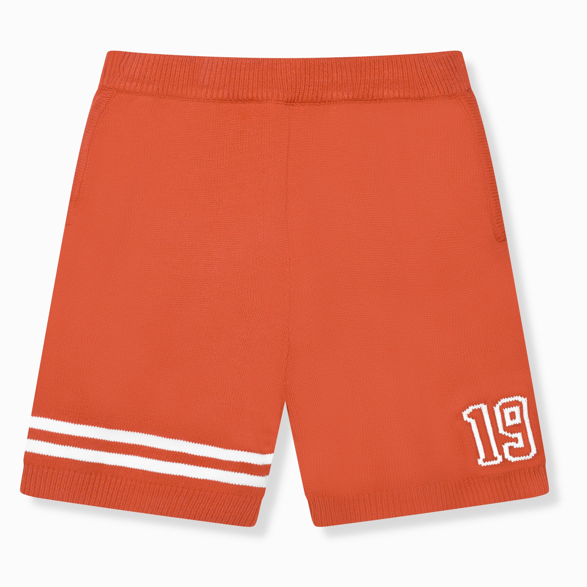 Nantes Gebreide Jersey Korte Broek Oranje