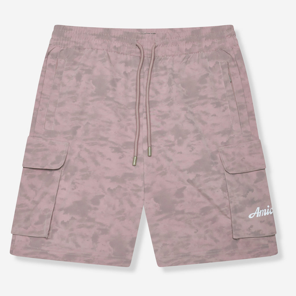 Almeria Patterned Shorts Pink