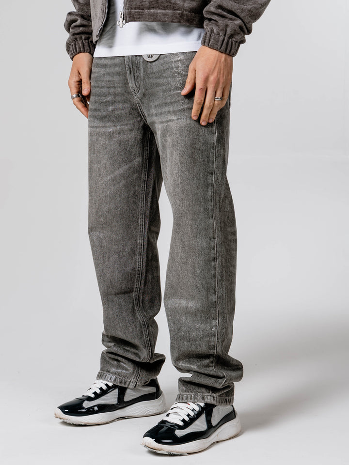 Fabrizio Wax Grey Denim